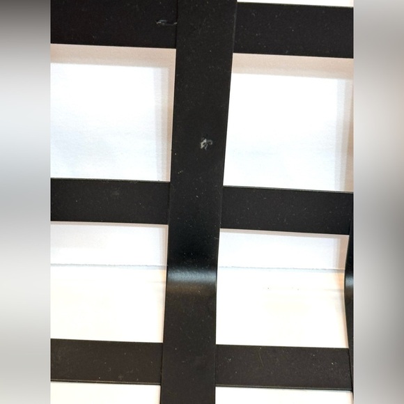 Contemporary Black Metal Basket Modern Farmhouse - Picture 4 of 10